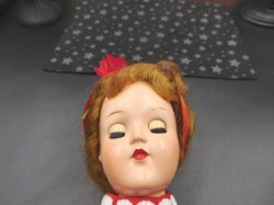 toni p90 red dress face